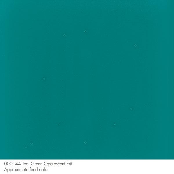 Bullseye Glass Teal Green Opalescent Frit COE90